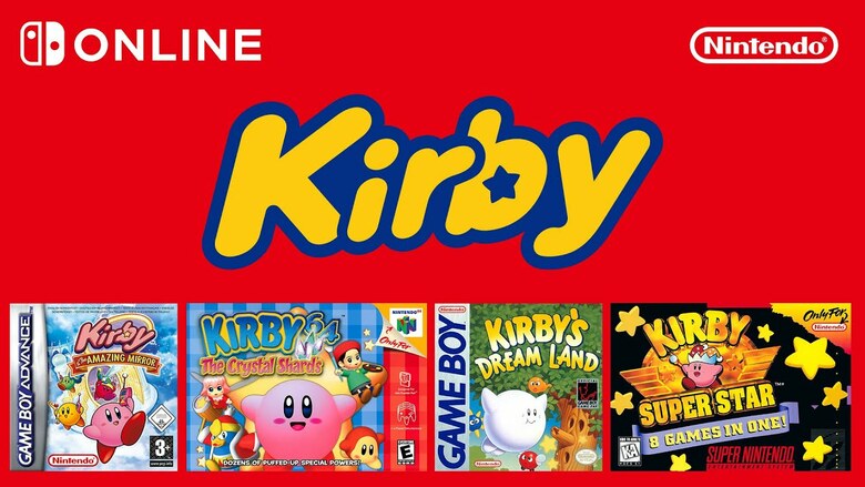 Nintendo shares another Switch Online trailer for various Kirby games